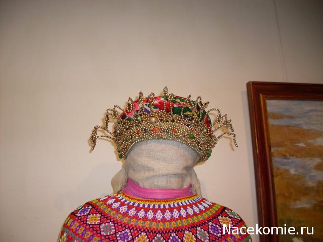 Куклы в народных костюмах №59 Кукла в мордовском летнем костюме