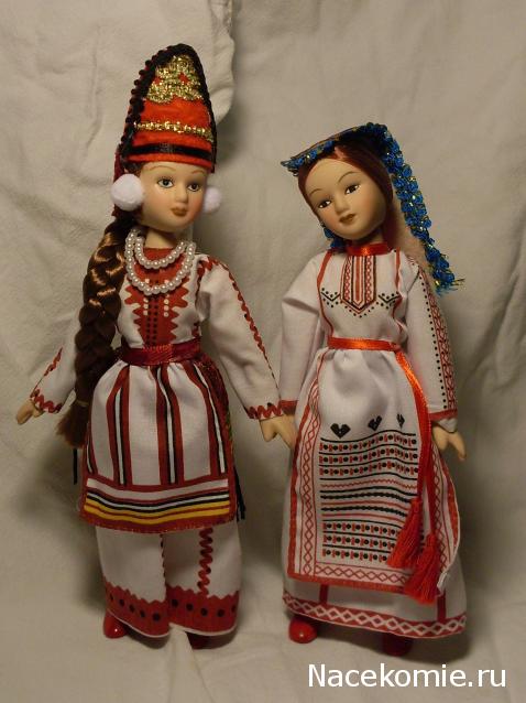 Куклы в народных костюмах №59 Кукла в мордовском летнем костюме