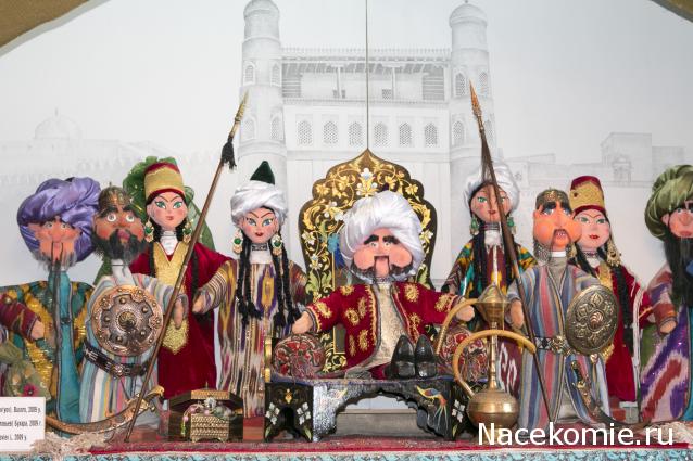 Куклы в народных костюмах №12 Кукла в узбекском летнем костюме