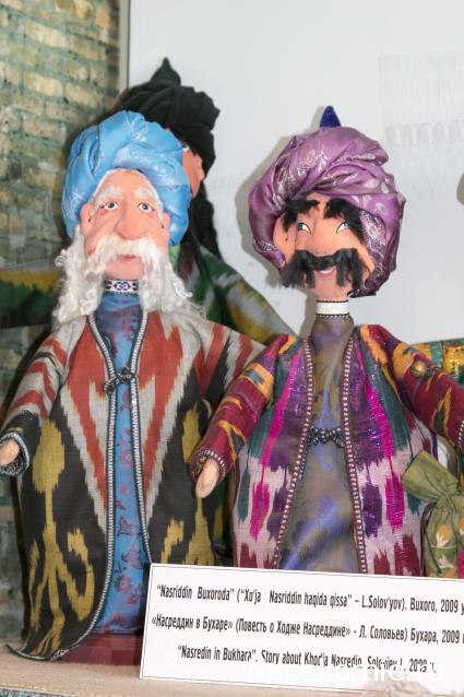 Куклы в народных костюмах №12 Кукла в узбекском летнем костюме