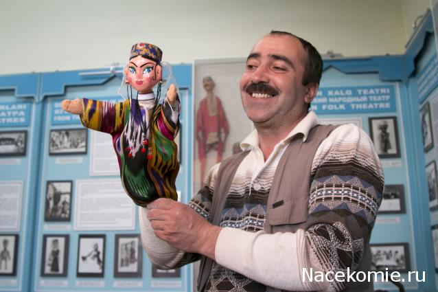 Куклы в народных костюмах №12 Кукла в узбекском летнем костюме