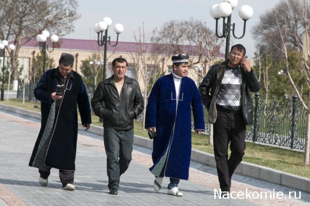 Куклы в народных костюмах №12 Кукла в узбекском летнем костюме