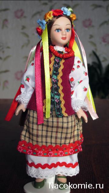 Куклы в народных костюмах №4 Кукла в летнем костюме Киевской губернии