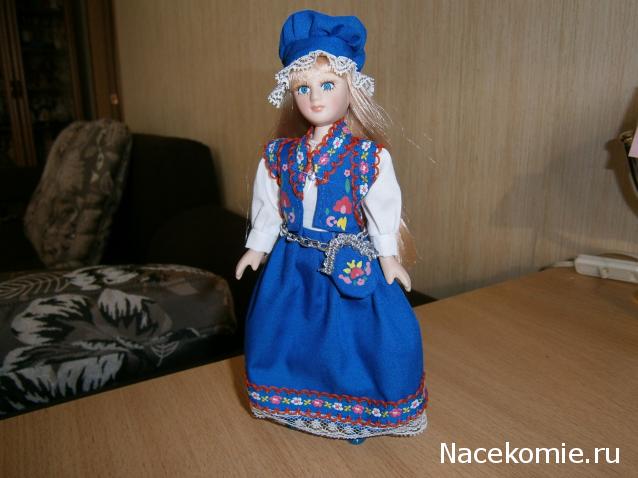 Куклы в Костюмах Народов Мира №4 - Норвегия