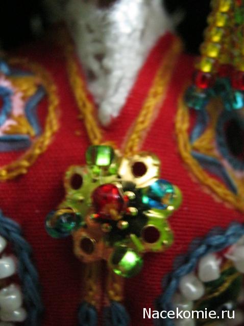 Куклы в народных костюмах №56 Кукла в таджикском свадебном костюме