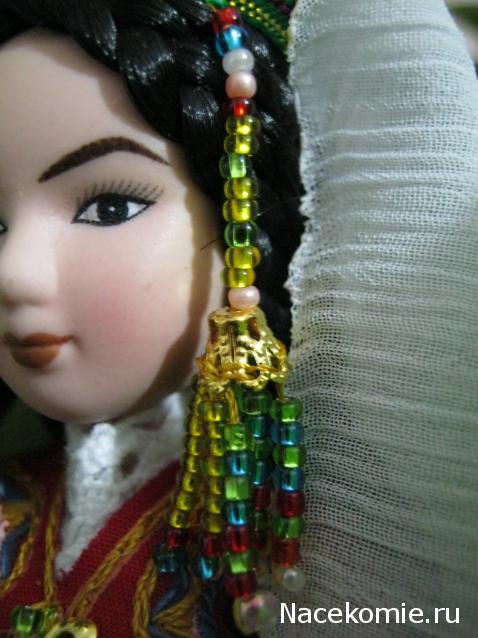 Куклы в народных костюмах №56 Кукла в таджикском свадебном костюме