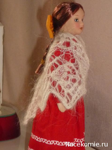 Куклы в народных костюмах №46 Кукла в праздничном костюме Оренбургской казачки