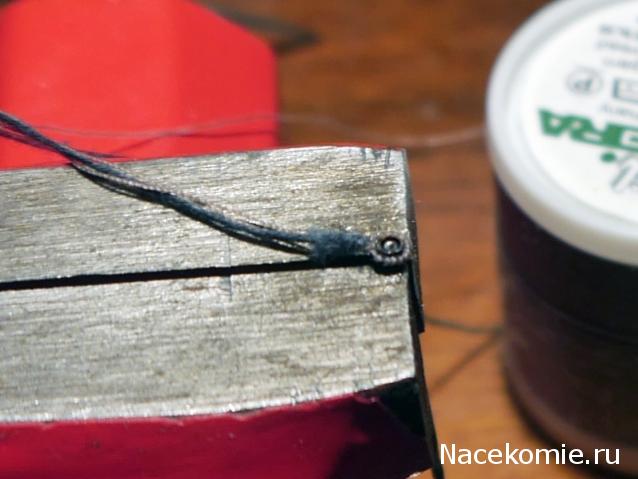 Собери Чёрную Жемчужину. Рангоут и такелаж.