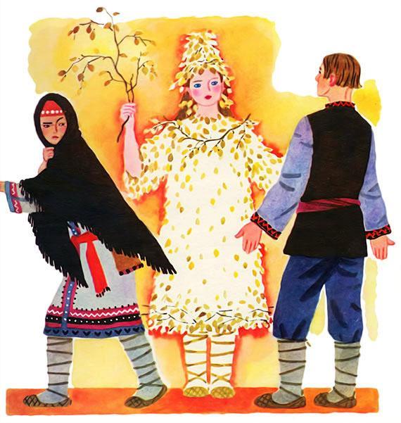 Куклы в народных костюмах №59 Кукла в мордовском летнем костюме