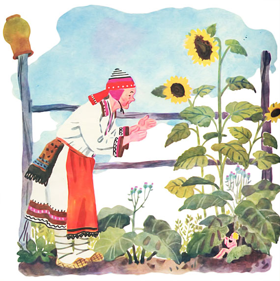 Куклы в народных костюмах №59 Кукла в мордовском летнем костюме