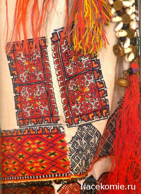 Куклы в народных костюмах №59 Кукла в мордовском летнем костюме