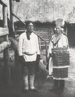 Куклы в народных костюмах №59 Кукла в мордовском летнем костюме