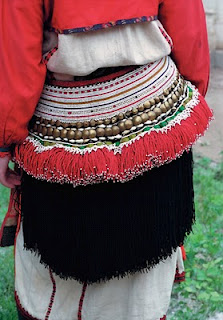 Куклы в народных костюмах №59 Кукла в мордовском летнем костюме ...