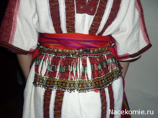 Куклы в народных костюмах №59 Кукла в мордовском летнем костюме