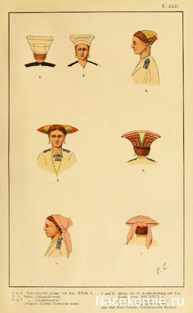 Куклы в народных костюмах №59 Кукла в мордовском летнем костюме