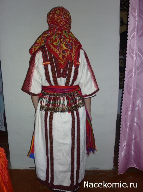 Куклы в народных костюмах №59 Кукла в мордовском летнем костюме