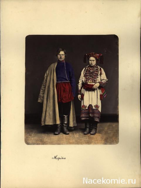 Куклы в народных костюмах №59 Кукла в мордовском летнем костюме