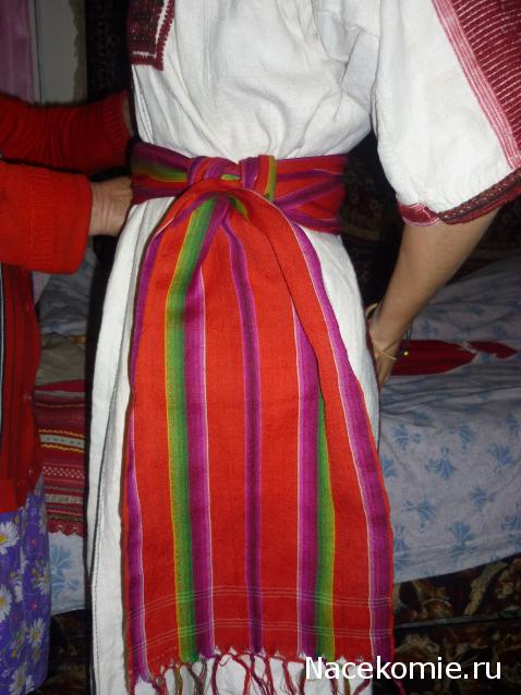 Куклы в народных костюмах №59 Кукла в мордовском летнем костюме