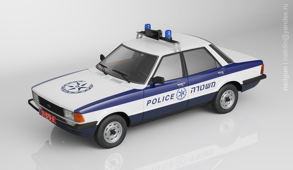 Полицейские Машины Мира №31 Ford Cortina MKV