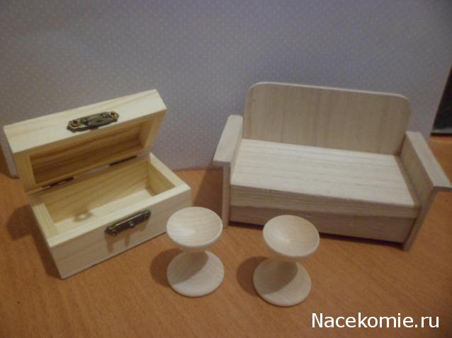 Мебель и аксессуары для кукольного дома НЕ ИЗ ЖУРНАЛА