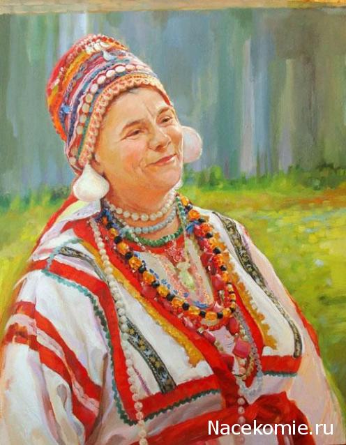 Народный костюм в живописи и графике