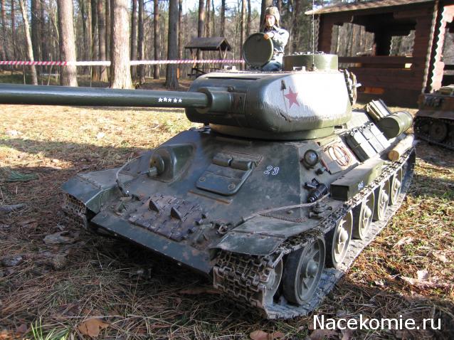 Танк Т-34 - Сборка модели с переделками