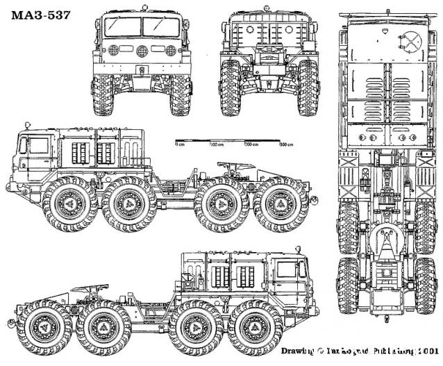 Боевые Машины Мира №6 Автомобиль МАЗ-535А upgrade до МАЗ-537Г