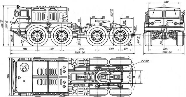 Боевые Машины Мира №6 Автомобиль МАЗ-535А upgrade до МАЗ-537Г