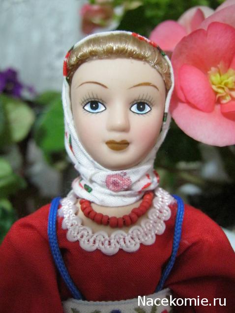 Куклы в народных костюмах №61 Кукла в жатвенном костюме Олонецкой губернии