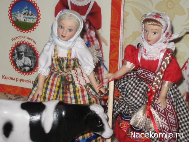 Куклы в народных костюмах №61 Кукла в жатвенном костюме Олонецкой губернии