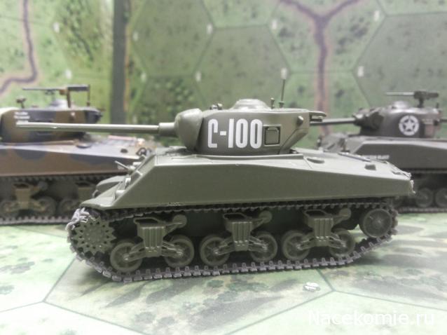 Русские танки №95 - Шерман