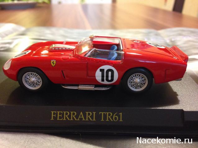 Ferrari Collection №60 250 Testa Rossa '1961 Spider' фото модели, обсуждение