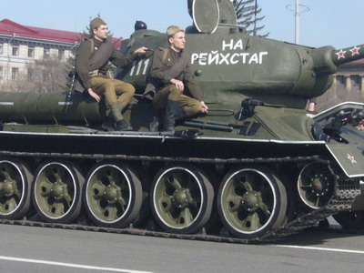 Танк Т-34 - Покраска модели