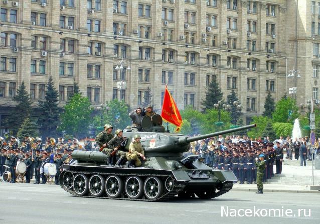 Танк Т-34 - Покраска модели