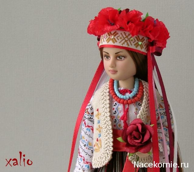 Куклы в народных костюмах №4 Кукла в летнем костюме Киевской губернии