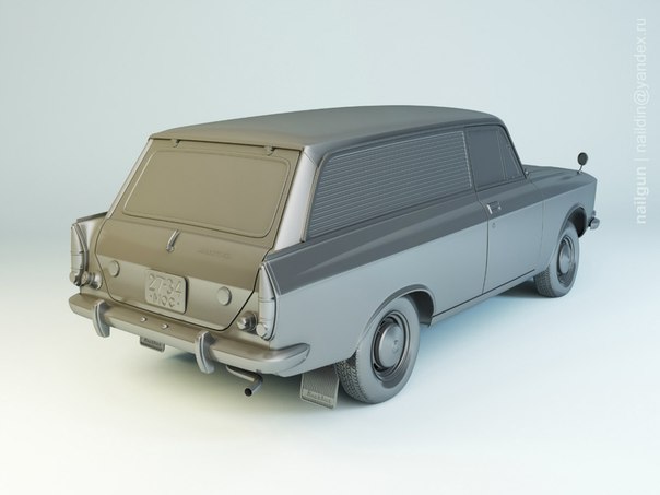 Автолегенды СССР №137 Москвич-2734