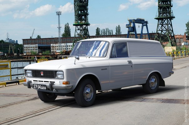 Автолегенды СССР №137 Москвич-2734