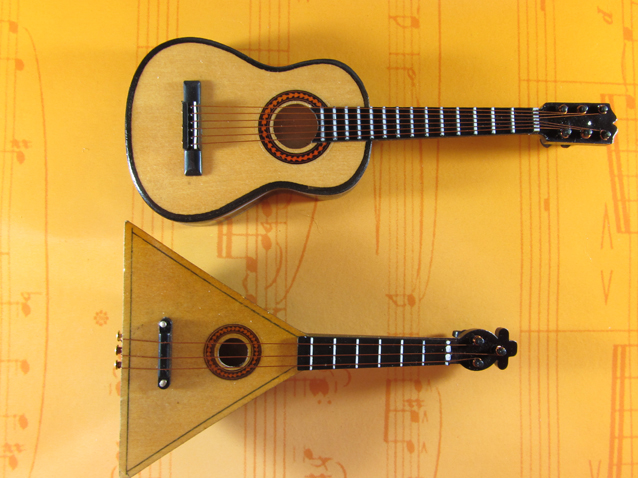 Музыкальные инструменты №10 - Балалайка