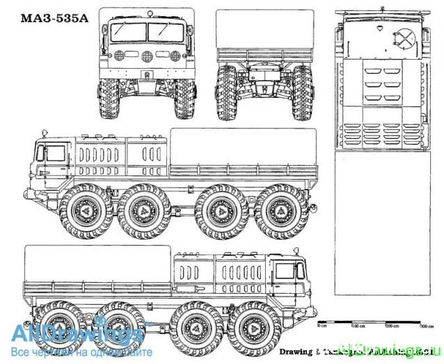 Боевые Машины Мира №6 - Автомобиль МАЗ-535А (СССР, 1960)