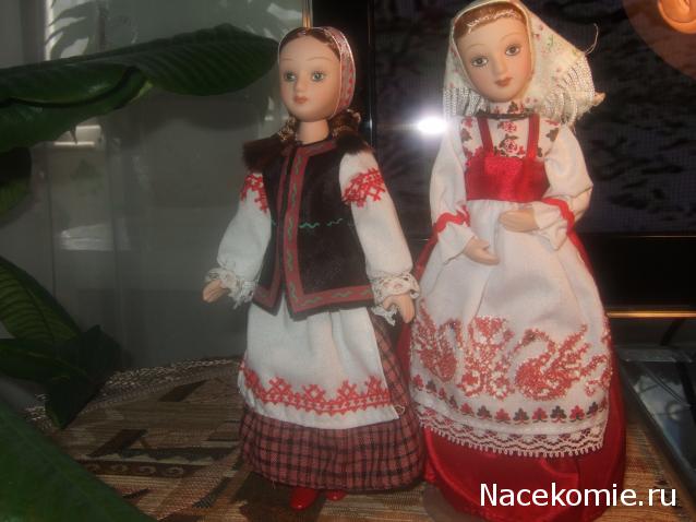 Куклы в народных костюмах №8 Кукла в летнем костюме Минской губернии