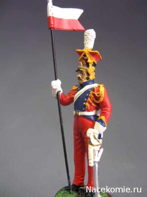 Наполеоновские войны №72 Бригадир 2-го (голландского) полка шеволежеров-лансьеров («Красные уланы») Императорской Старой