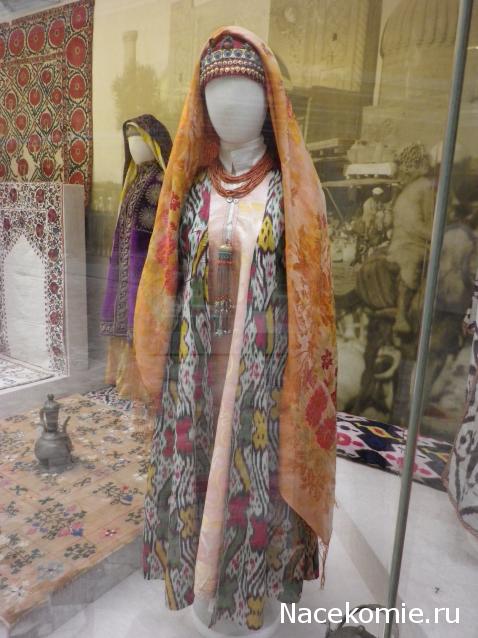 Куклы в народных костюмах №56 Кукла в таджикском свадебном костюме