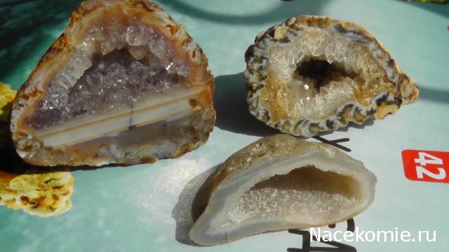 Минералы Сокровища Земли №42 - Жеода Халцедона