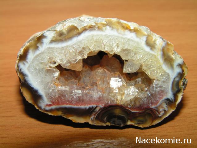 Минералы Сокровища Земли №42 - Жеода Халцедона