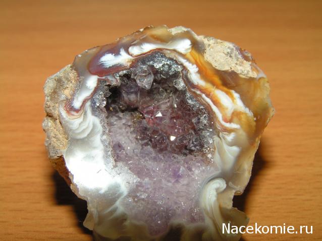 Минералы Сокровища Земли №42 - Жеода Халцедона