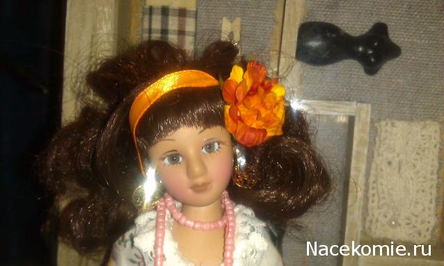 Куклы в народных костюмах №67 Кукла в цыганском девичьем костюме