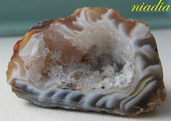 Минералы Сокровища Земли №42 - Жеода Халцедона