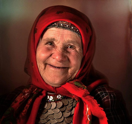 Куклы в народных костюмах №65 Кукла в удмуртском женском костюме