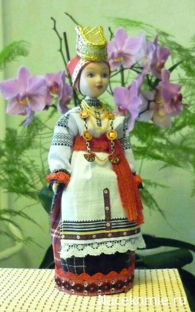 Куклы в народных костюмах №10 Кукла в праздничном костюме Воронежской губернии