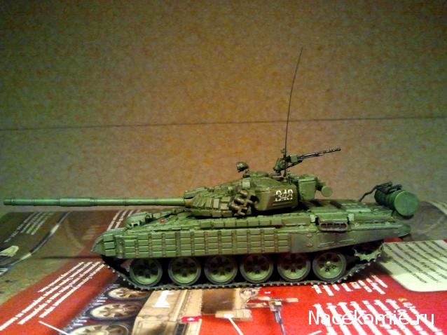 Т-72Б и Т-72Б1 от моделколлект.